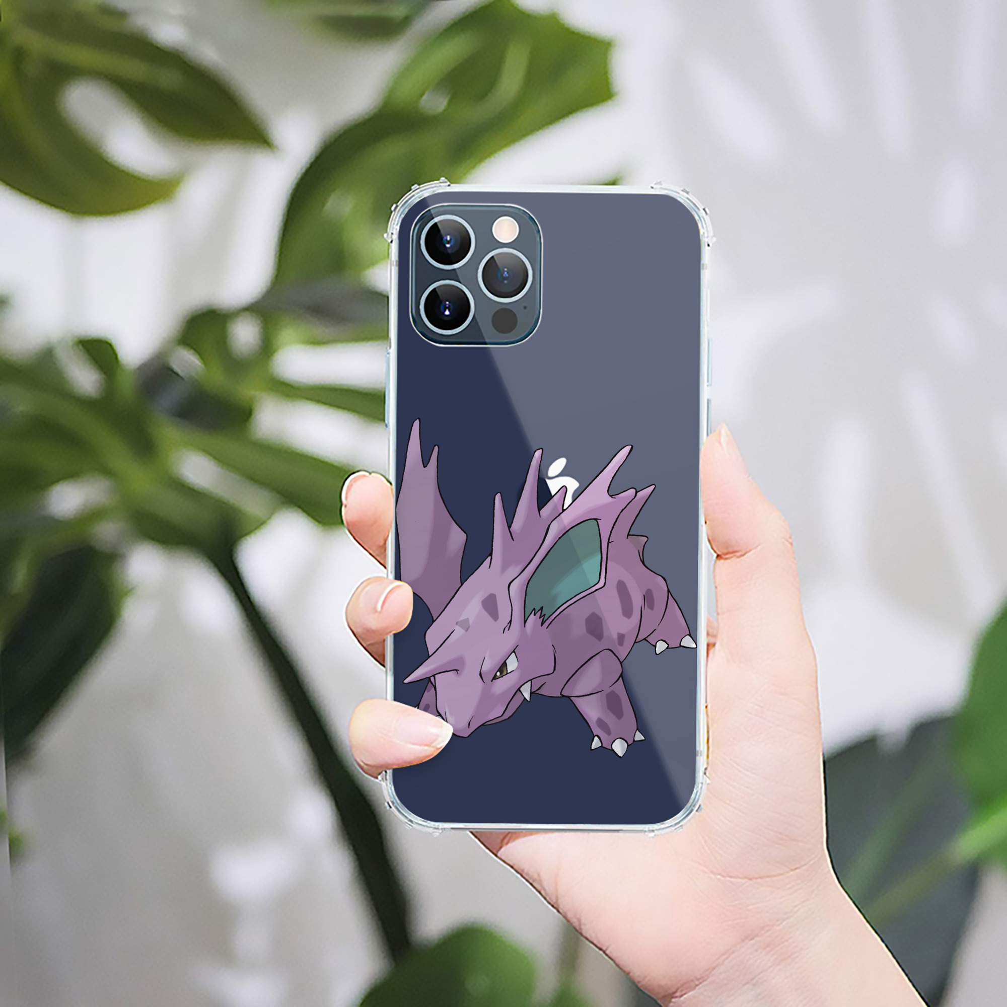 （画像用） ポケットモンスター Pokémon 【iPhone 12シリーズ対応】透明スマホケース（クリアソフトケース）